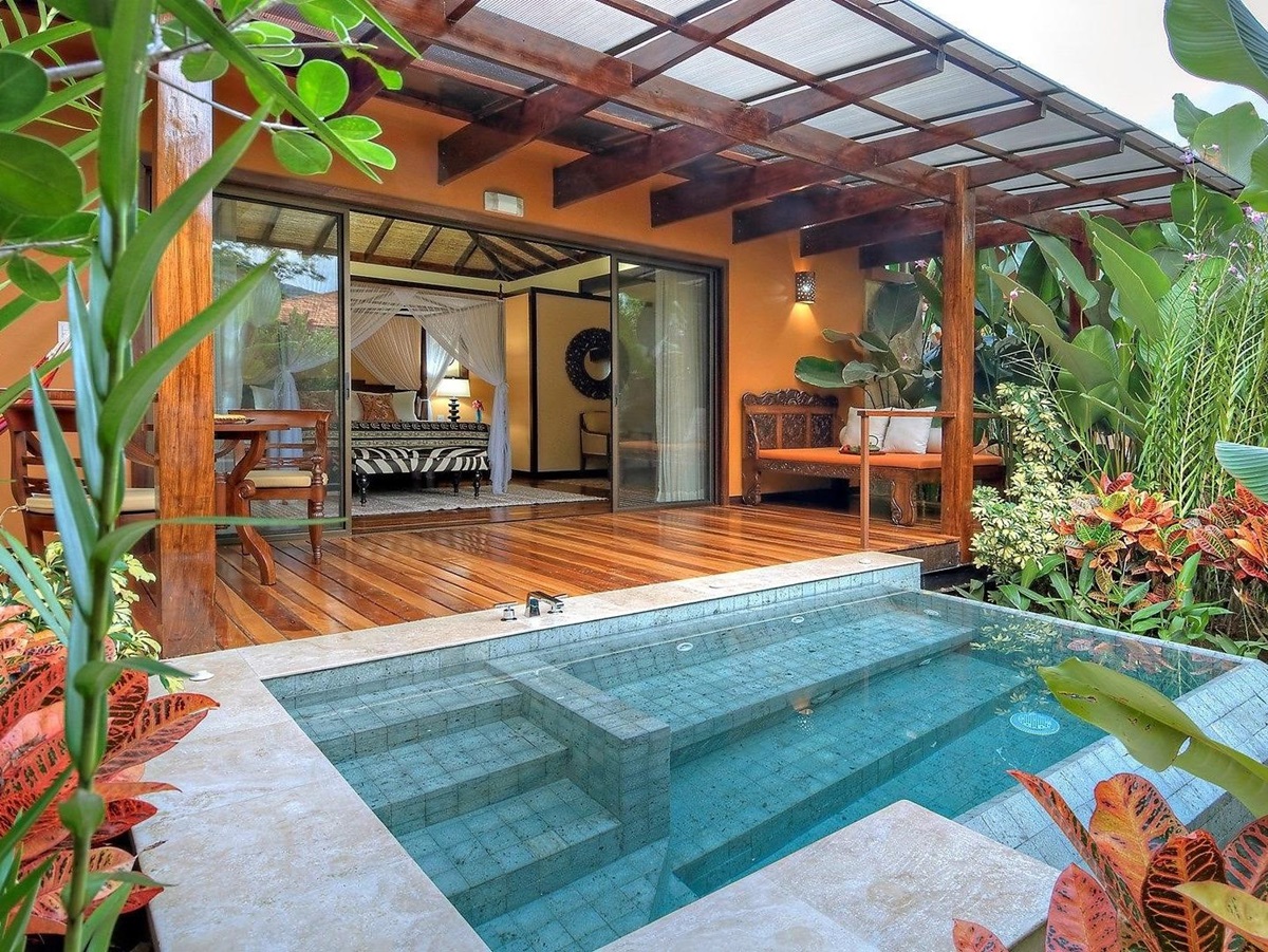 Private pool at Nayara Springs in Costa Rica