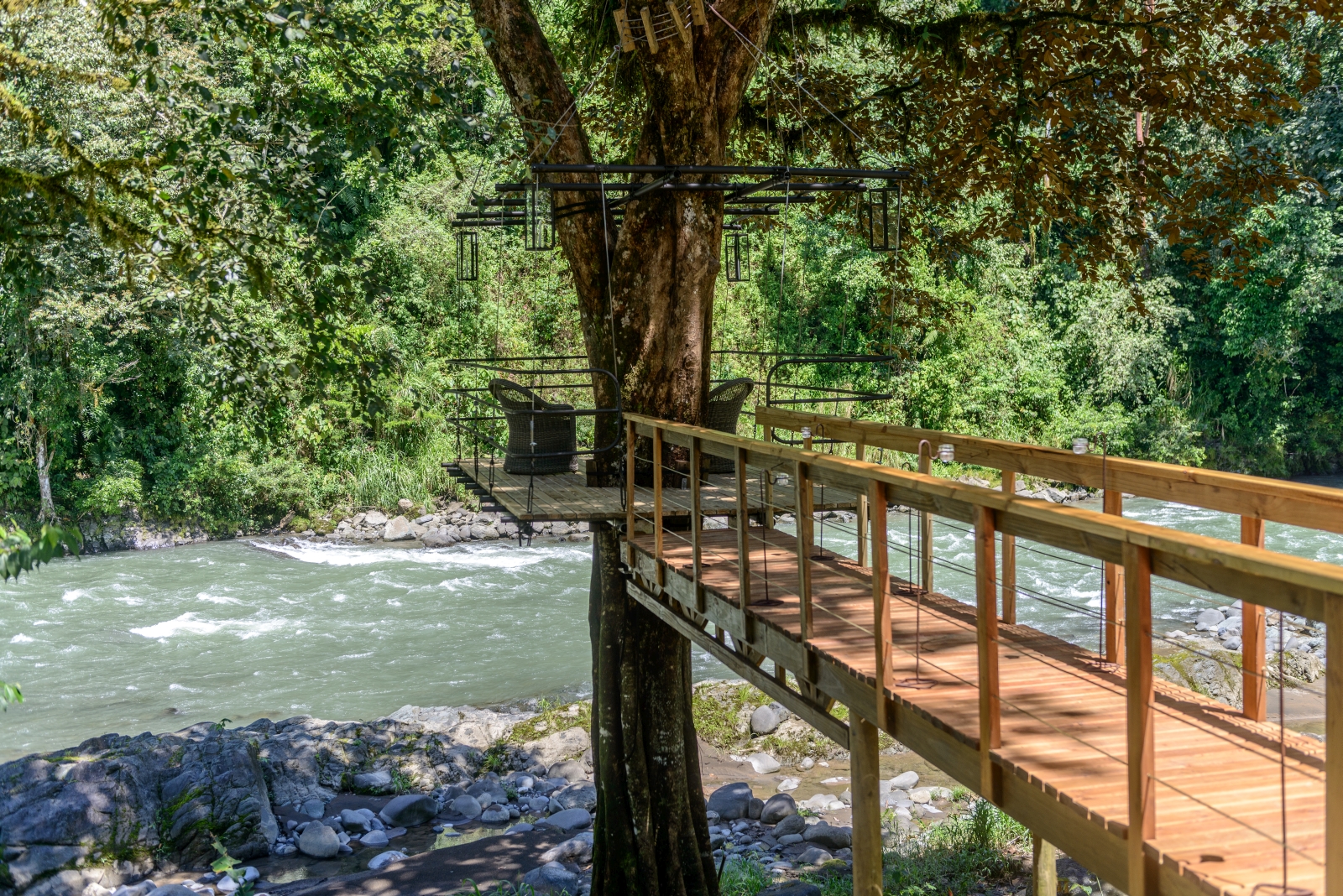 River at Pacuare Lodge in Costa Rica