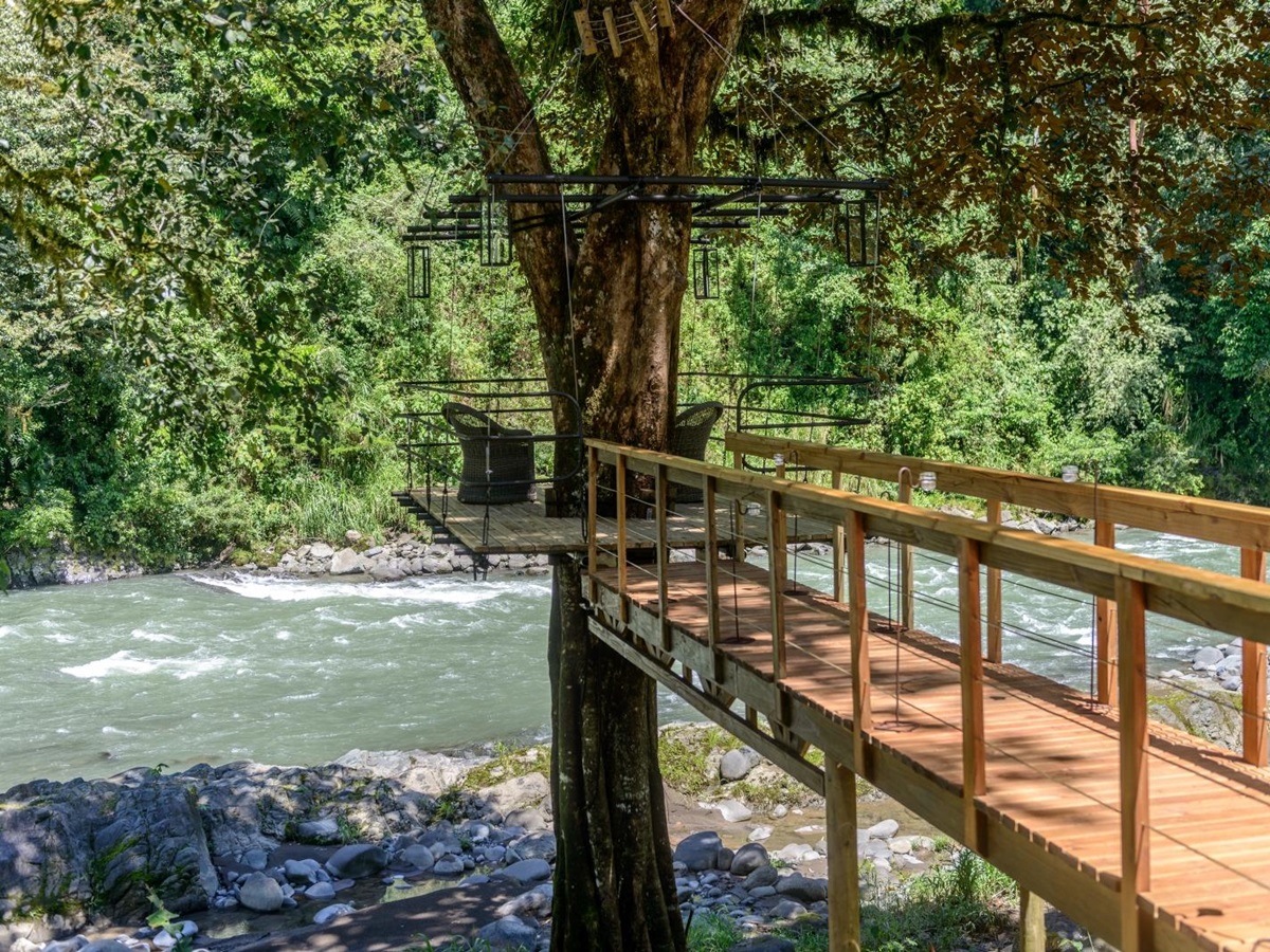 River at Pacuare Lodge in Costa Rica