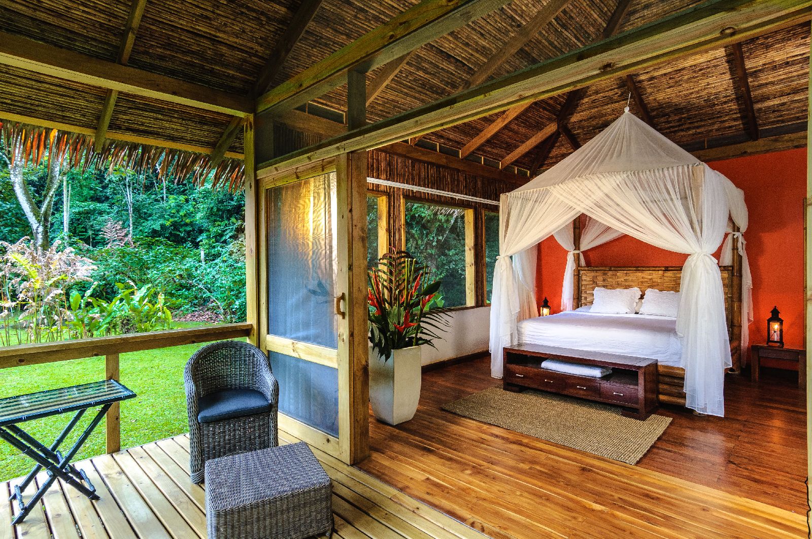 A Garden Suite at Pacuare Lodge Costa Rica