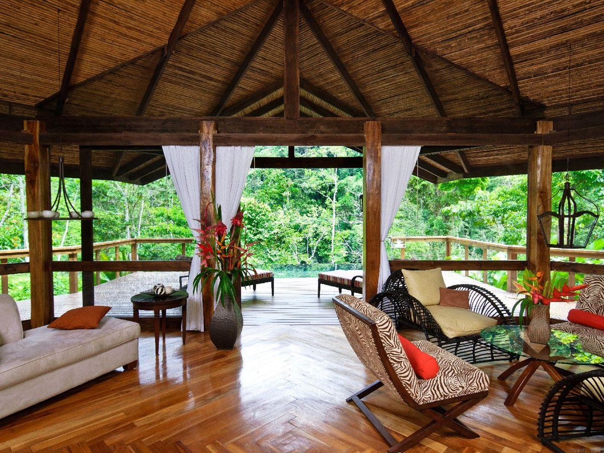 A Linda Vista Suite at Pacuare Lodge Costa Rica
