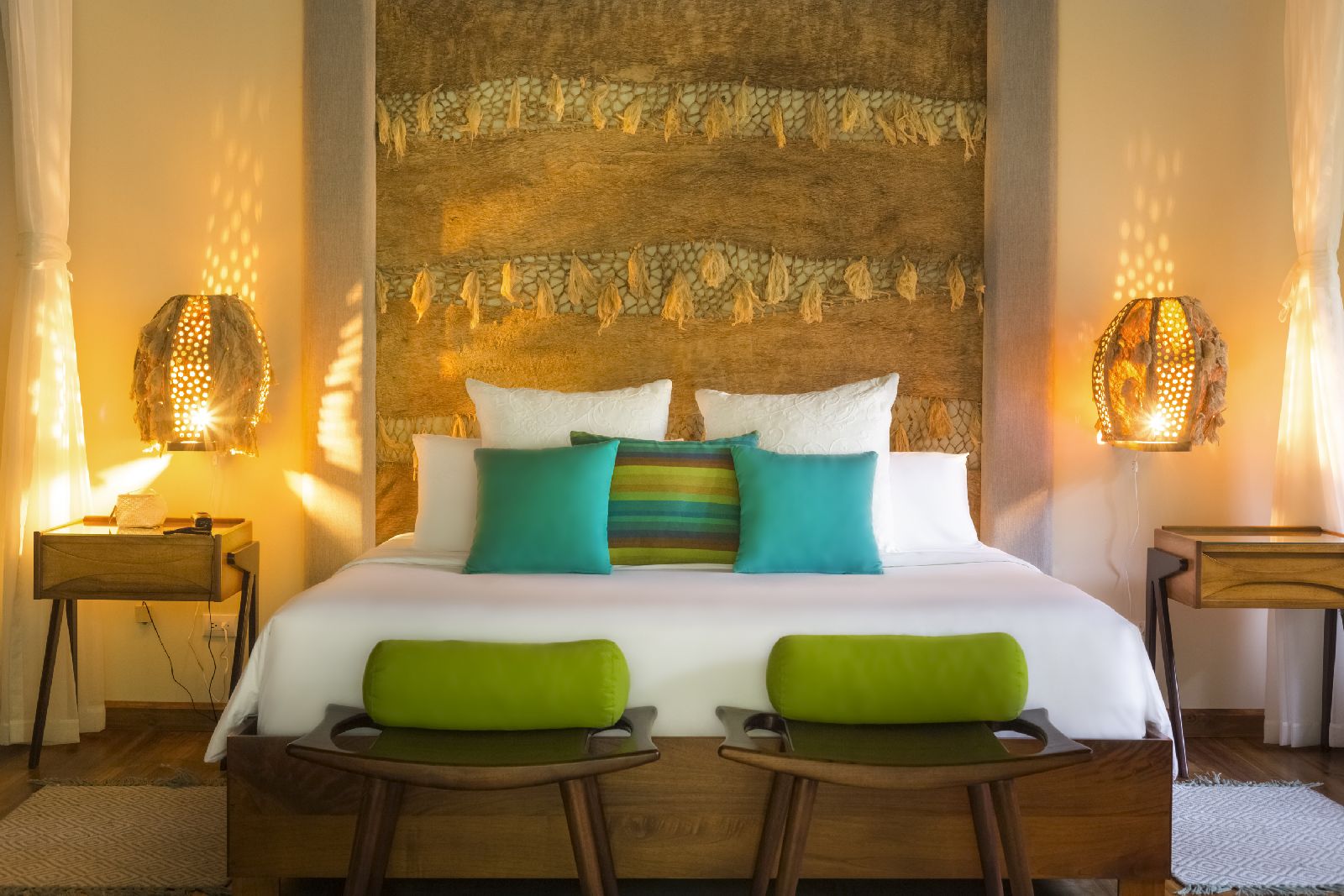 Interiors of a Linda Vista Suite at Pacuare Lodge Costa Rica