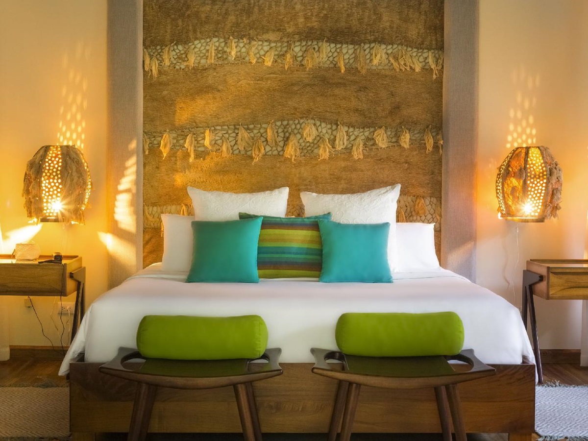 Interiors of a Linda Vista Suite at Pacuare Lodge Costa Rica