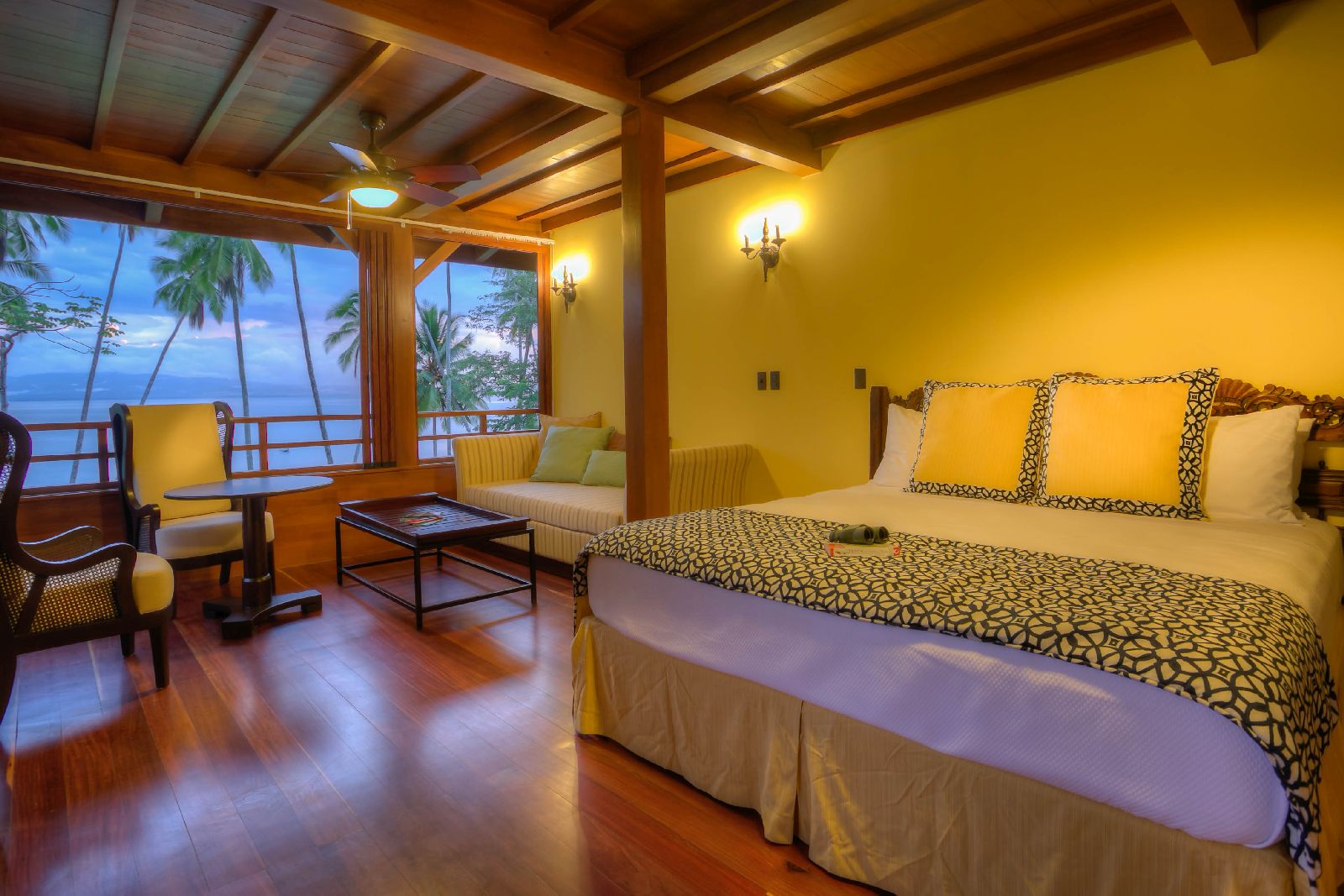 Guest room at Playa Cativo in the Golfo Dulce Costa Rica