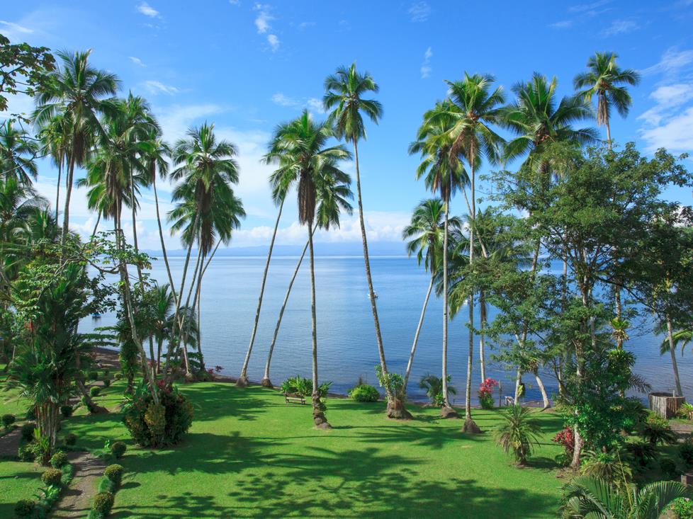 Ocean views from Playa Cativo in Costa Rica's Osa Peninsula