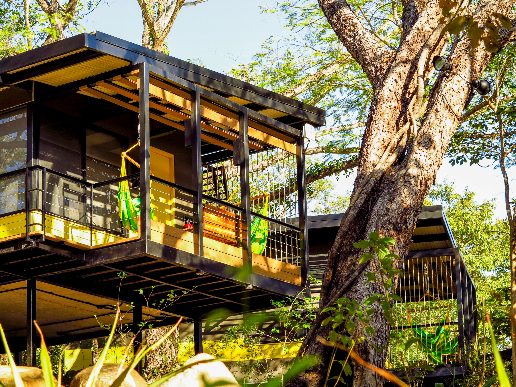 Terrace at Rio Perdido in Costa Rica