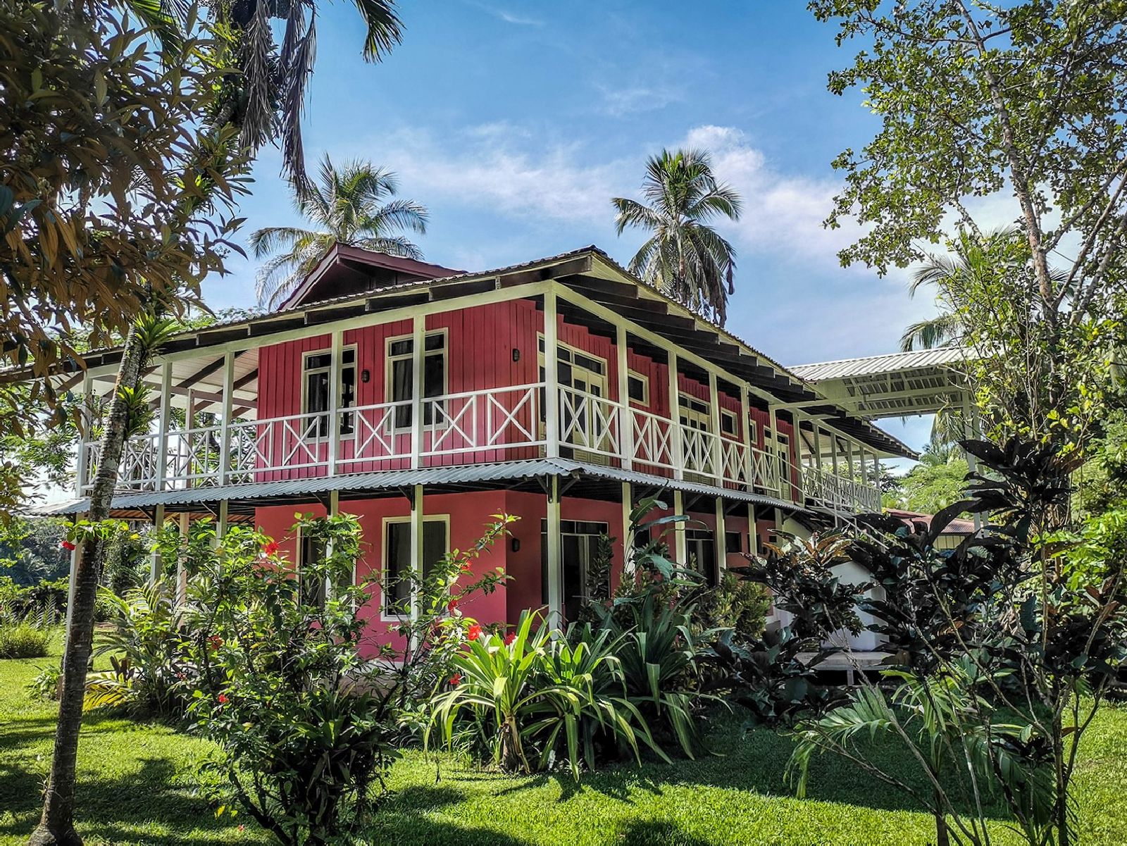 Guest rooms and suites at Tortuga Lodge on the edge of Tortuguero National Park Costa Rica