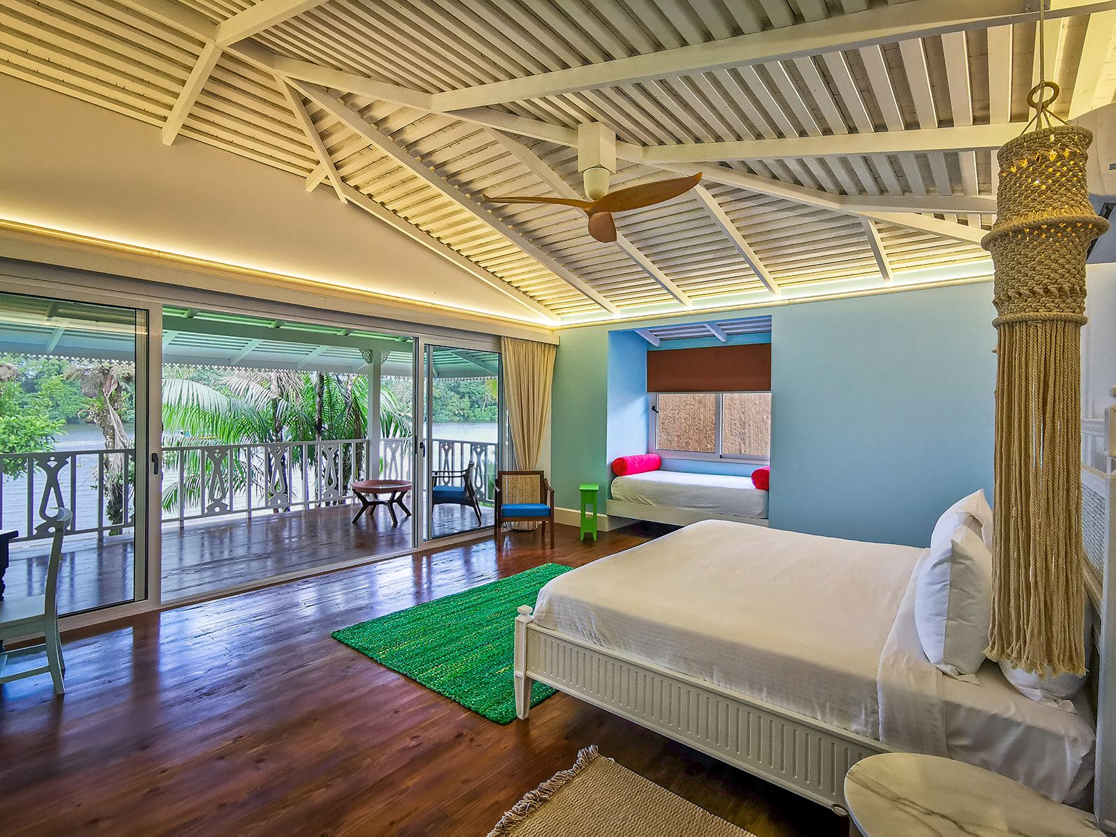 Suite with balcony at Tortuga Lodge on the edge of Tortuguero National Park Costa Rica