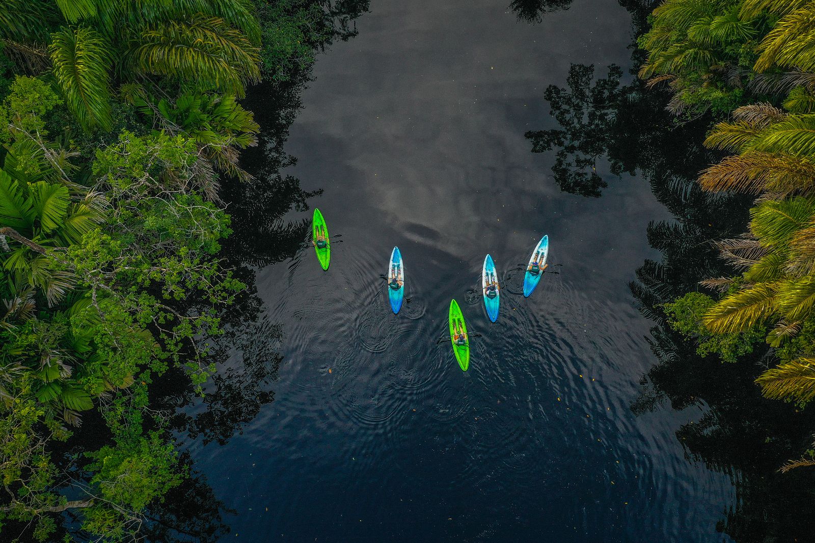 Kayaking at Tortuga Lodge in Costa Rica