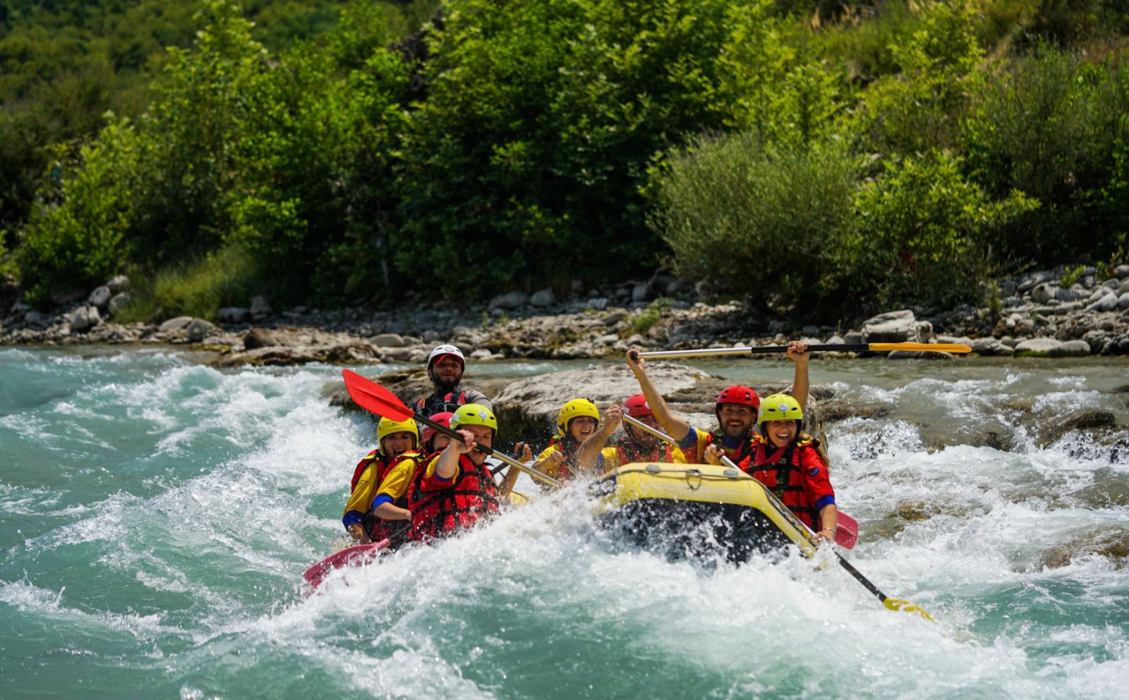 White-water rafting in Costa Rica