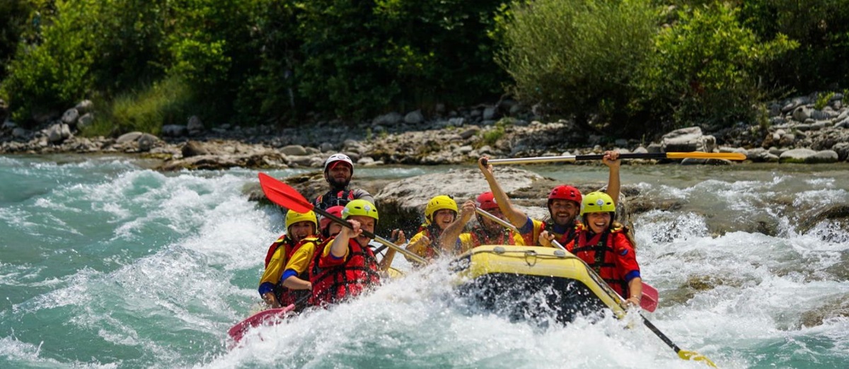 White-water rafting in Costa Rica