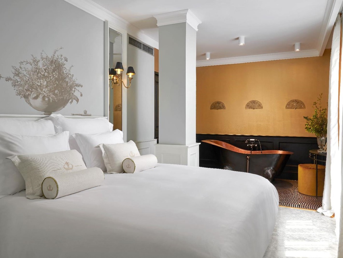 Imperial Suite at the Palace Elisabeth hotel in Hvar Croatia