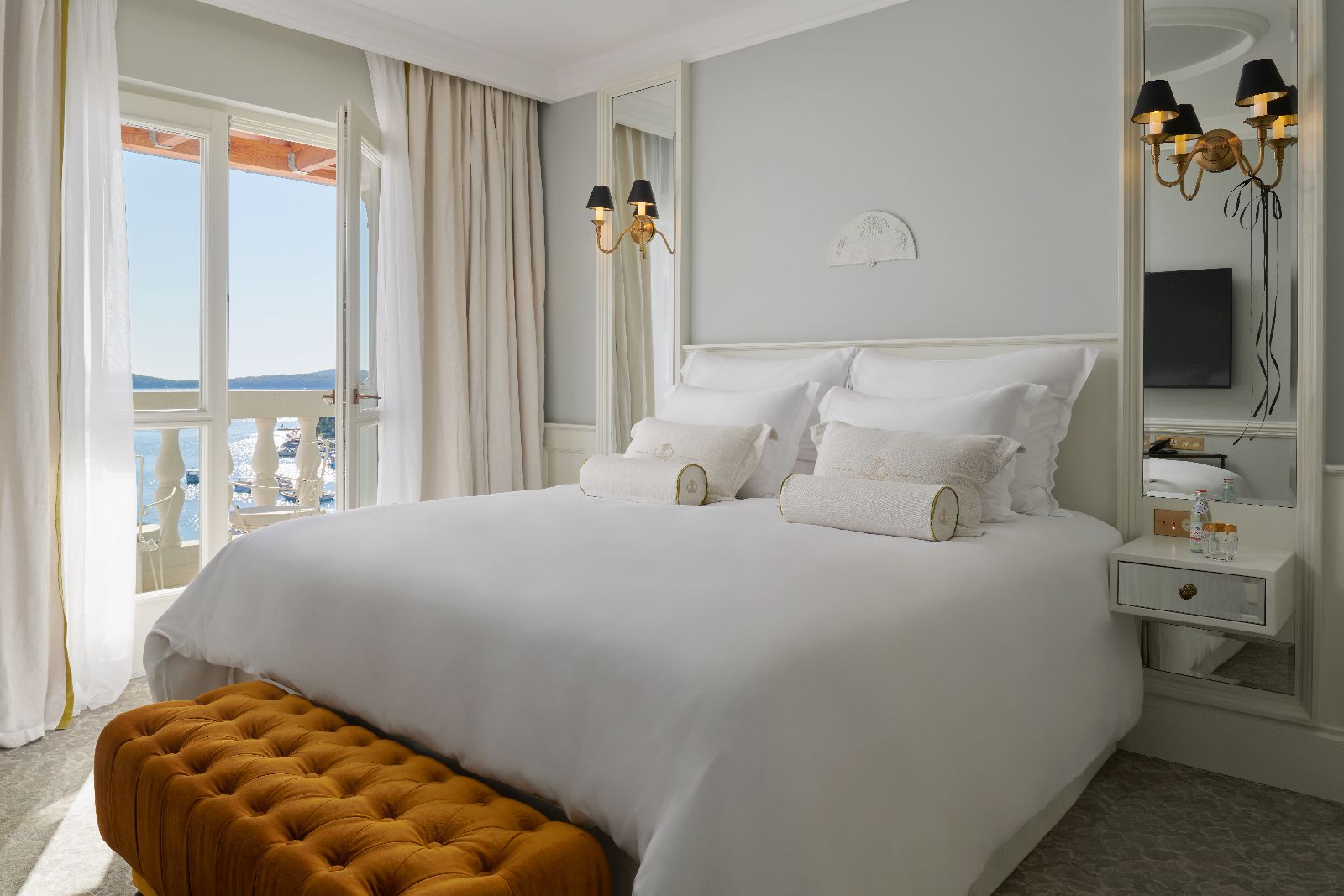 Penthouse suite with sea view at the Palace Elisabeth hotel in Hvar Croatia