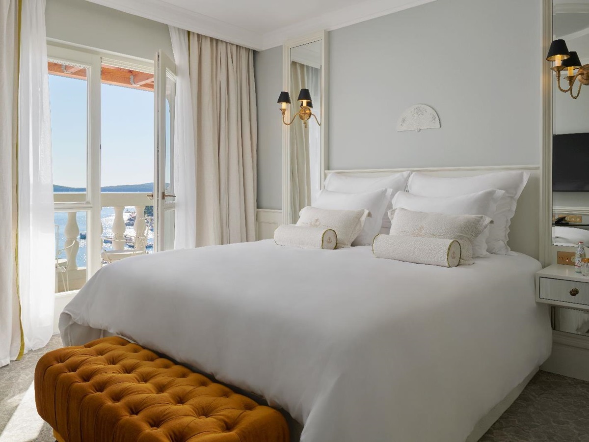 Penthouse suite with sea view at the Palace Elisabeth hotel in Hvar Croatia