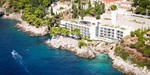 Aerial view of luxury hotel Villa Dubrovnik in Croatia