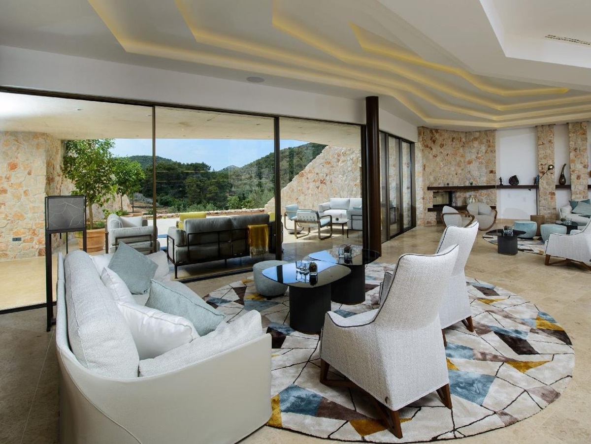 The Lobby Bar at Villa Nai 3.3 in Croatia
