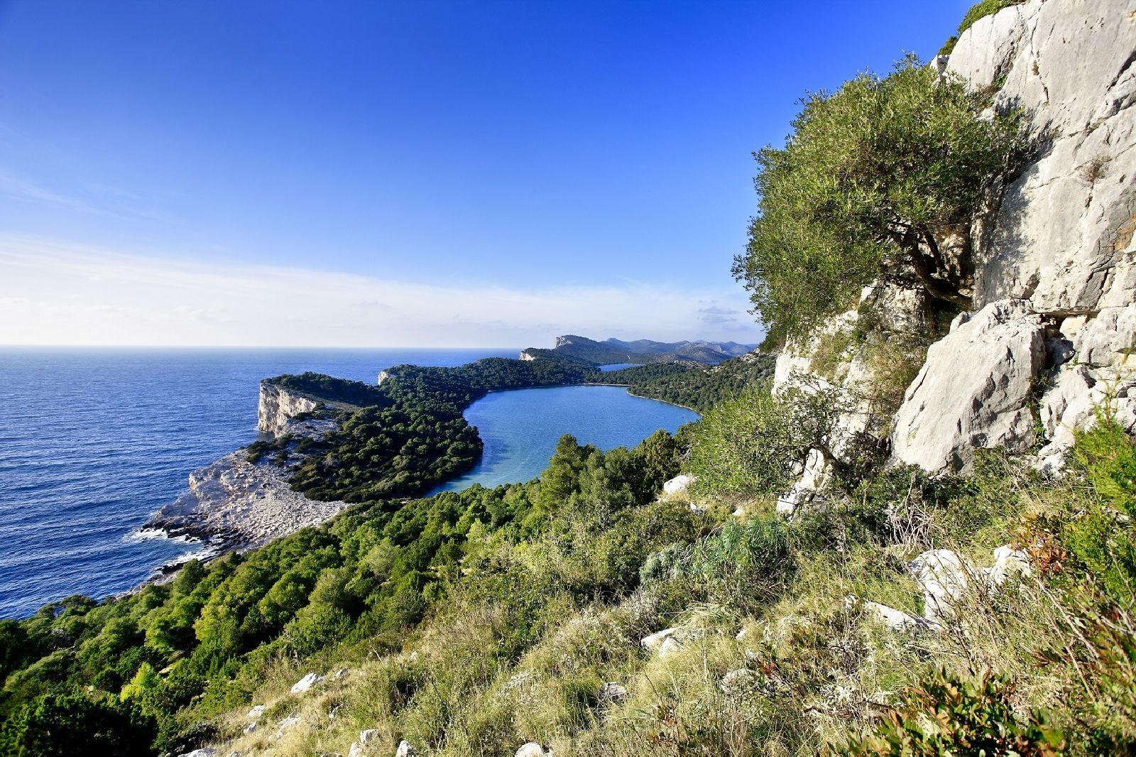 The Telascica National Park close to hotel Villa Nai 3.3 in Croatia
