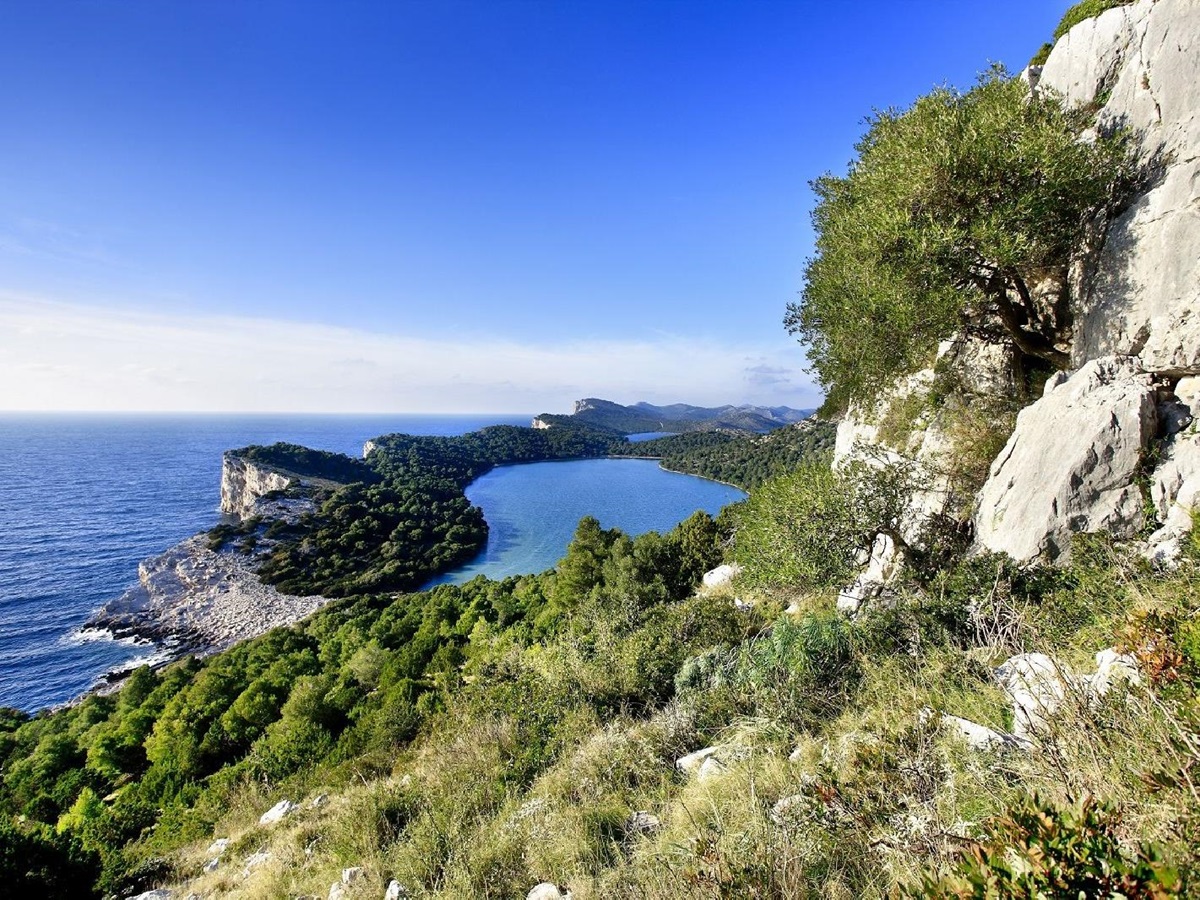 The Telascica National Park close to hotel Villa Nai 3.3 in Croatia