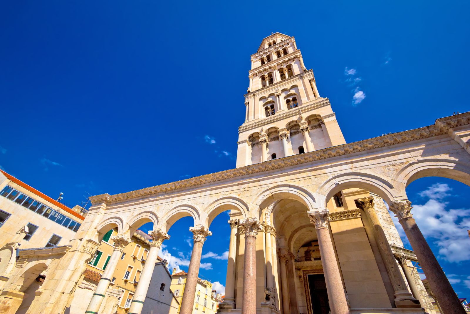 The Diocletian Palace in Split Croatia