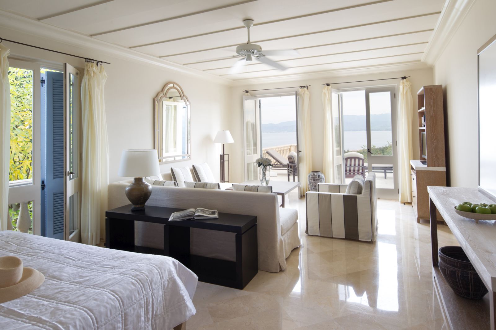 Junior suite at the Anassa resort in Cyprus