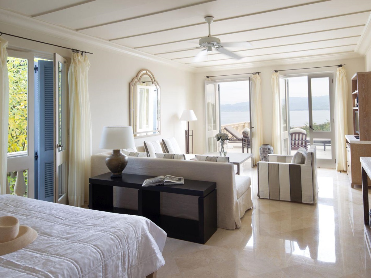 Junior suite at the Anassa resort in Cyprus