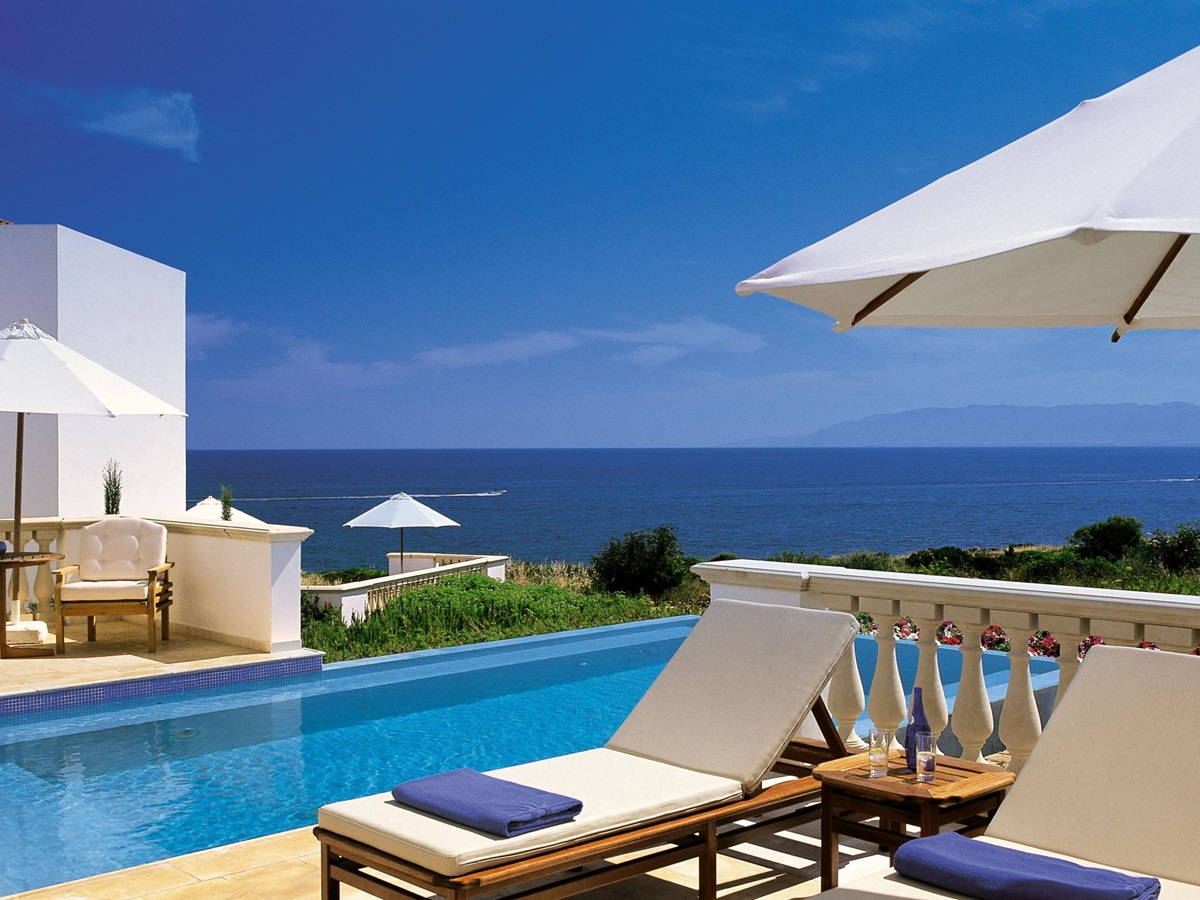 Swimming pool at Anassa, Cyprus