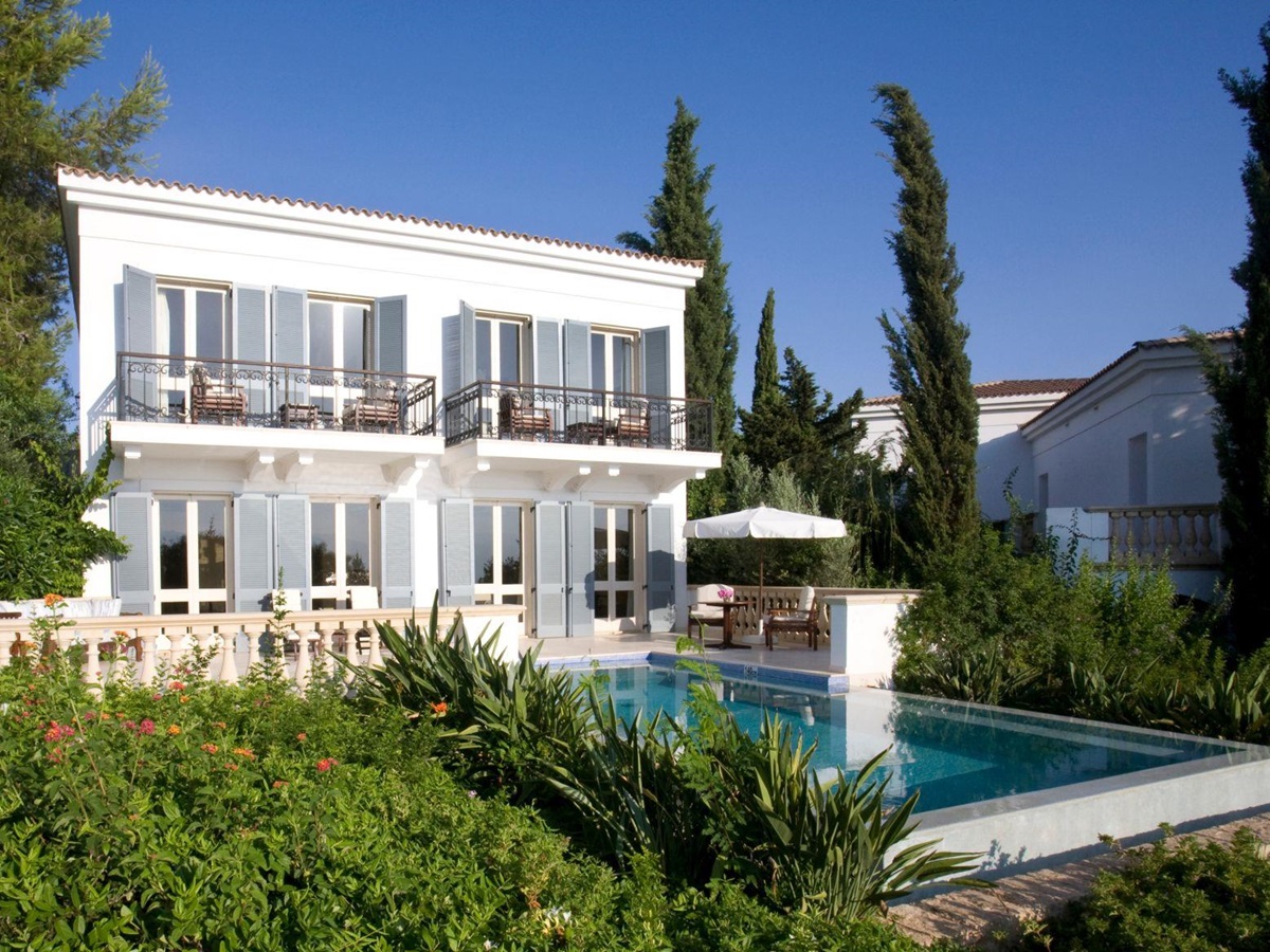 Villa with pool at the Anassa resort in Cyprus