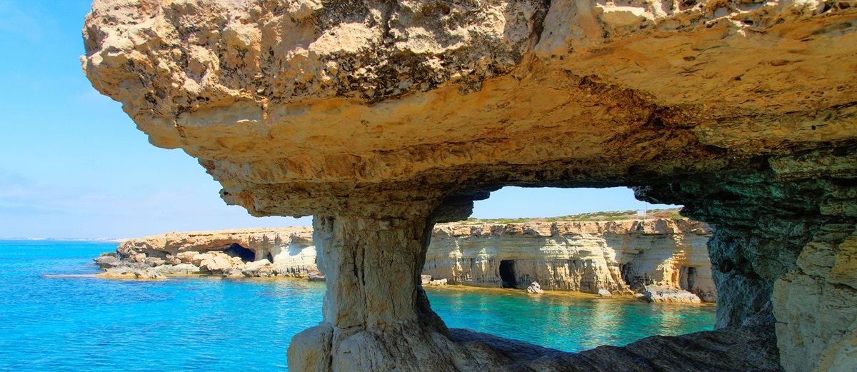 Kavo Greko sea shore, Cyprus