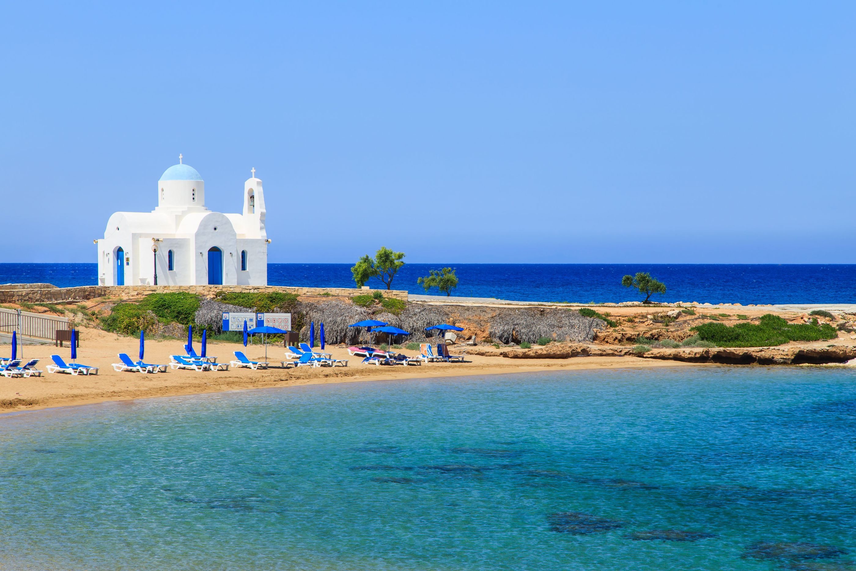 Aiya Napa, White Church, Cyprus