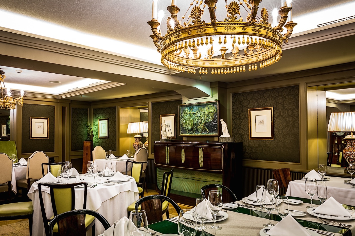 Restaurant at Aria Prague Czech Republic