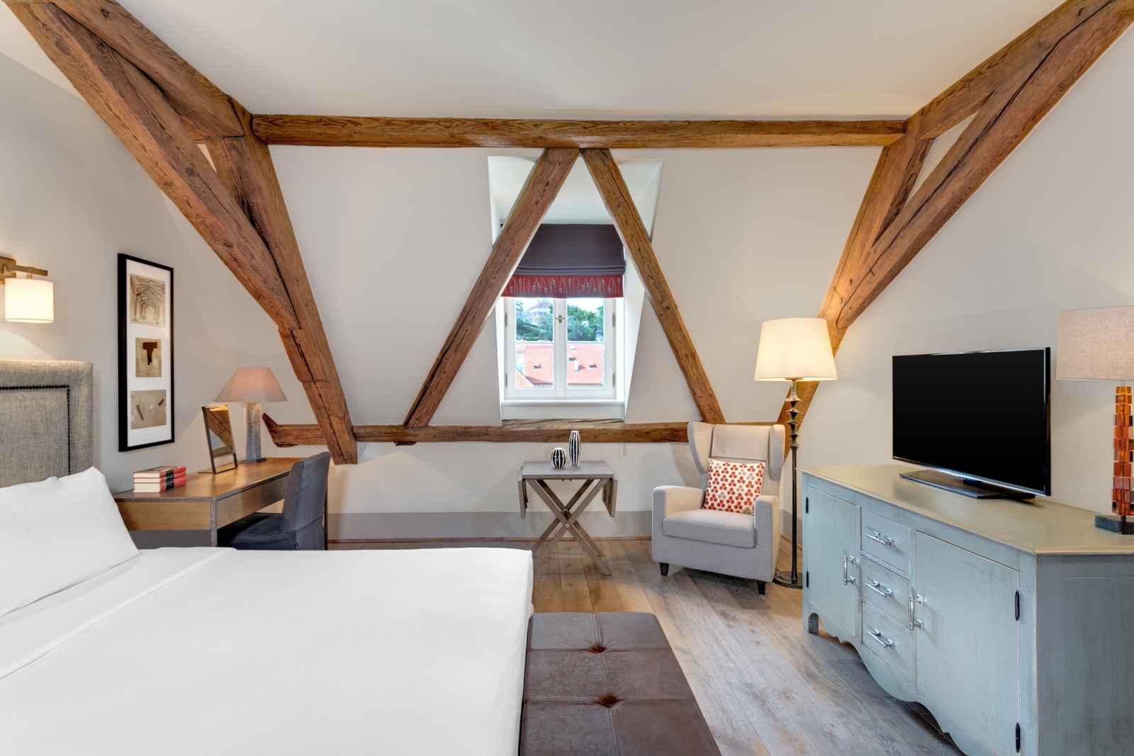 Premium Deluxe Room at The Augustine Hotel