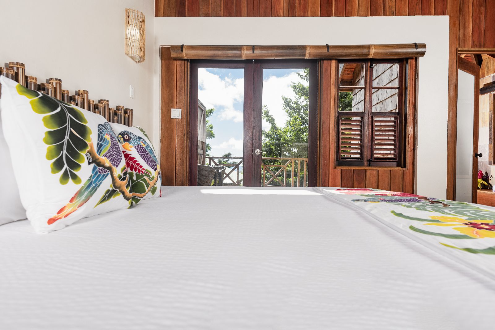 Villa with private balcony at Jungle Bay in Dominica