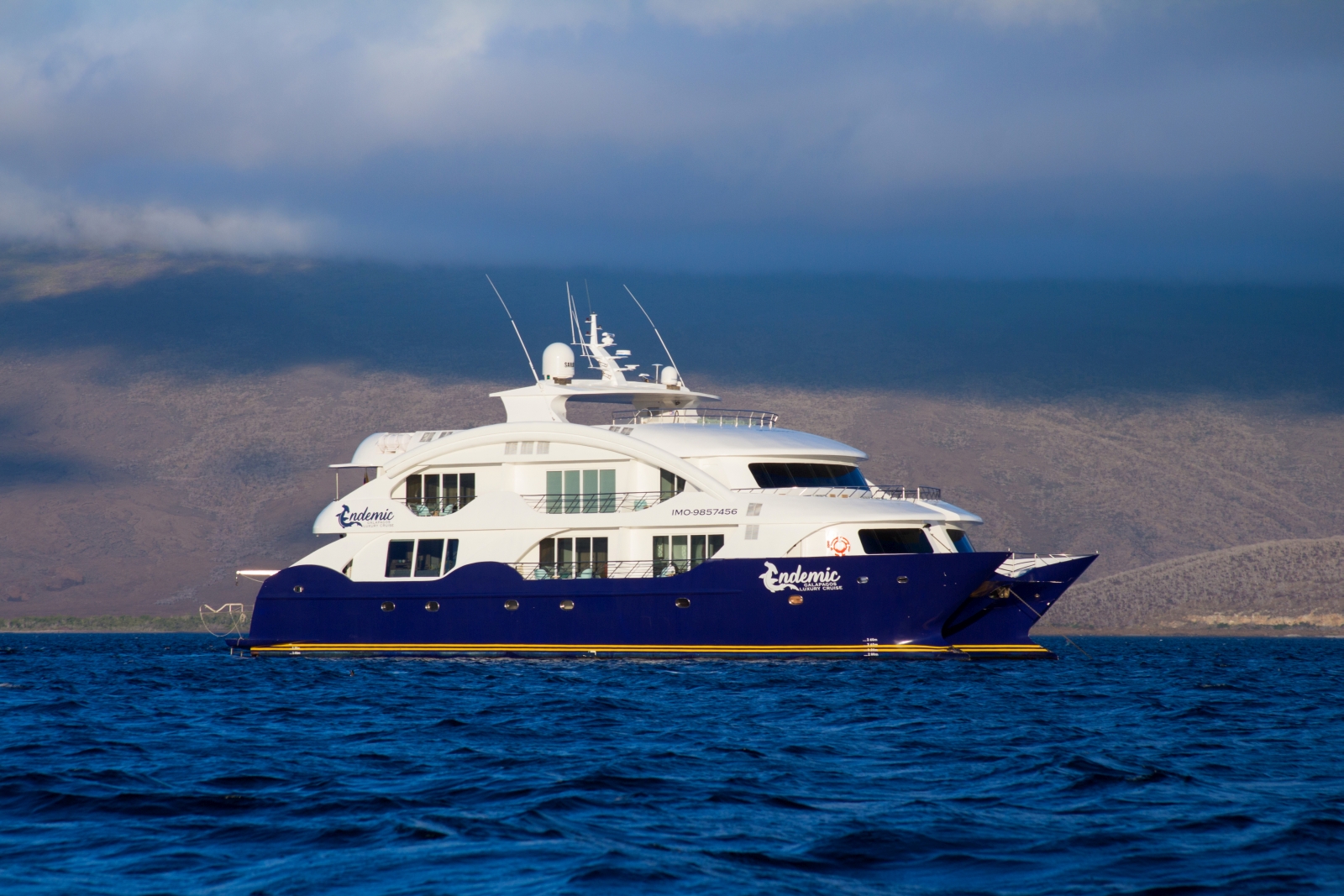 Exterior on board Endemic in Galapagos