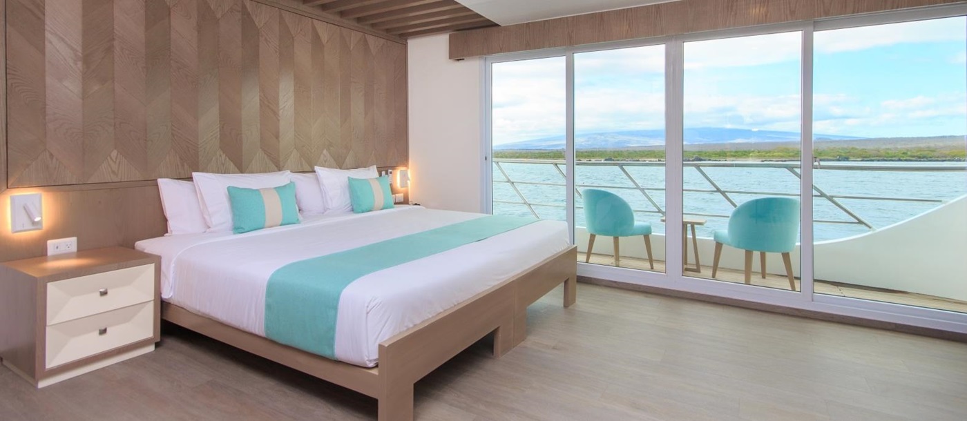 King suite on board Endemic in Galapagos