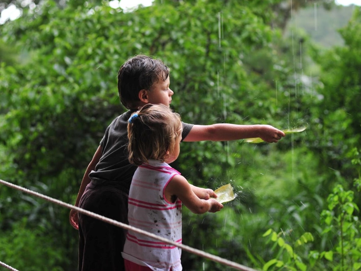 Children enjoying Galapagos Safari Camp in Galapagos