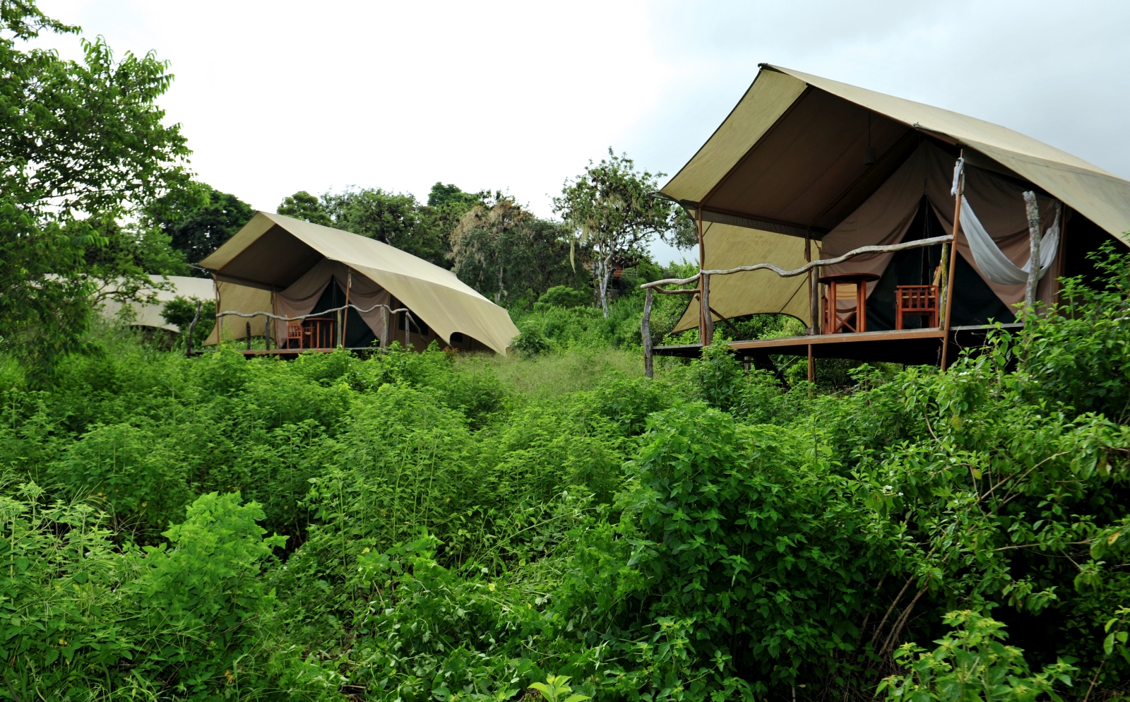 Exterior of Galapagos Safari Camp in Galapagos