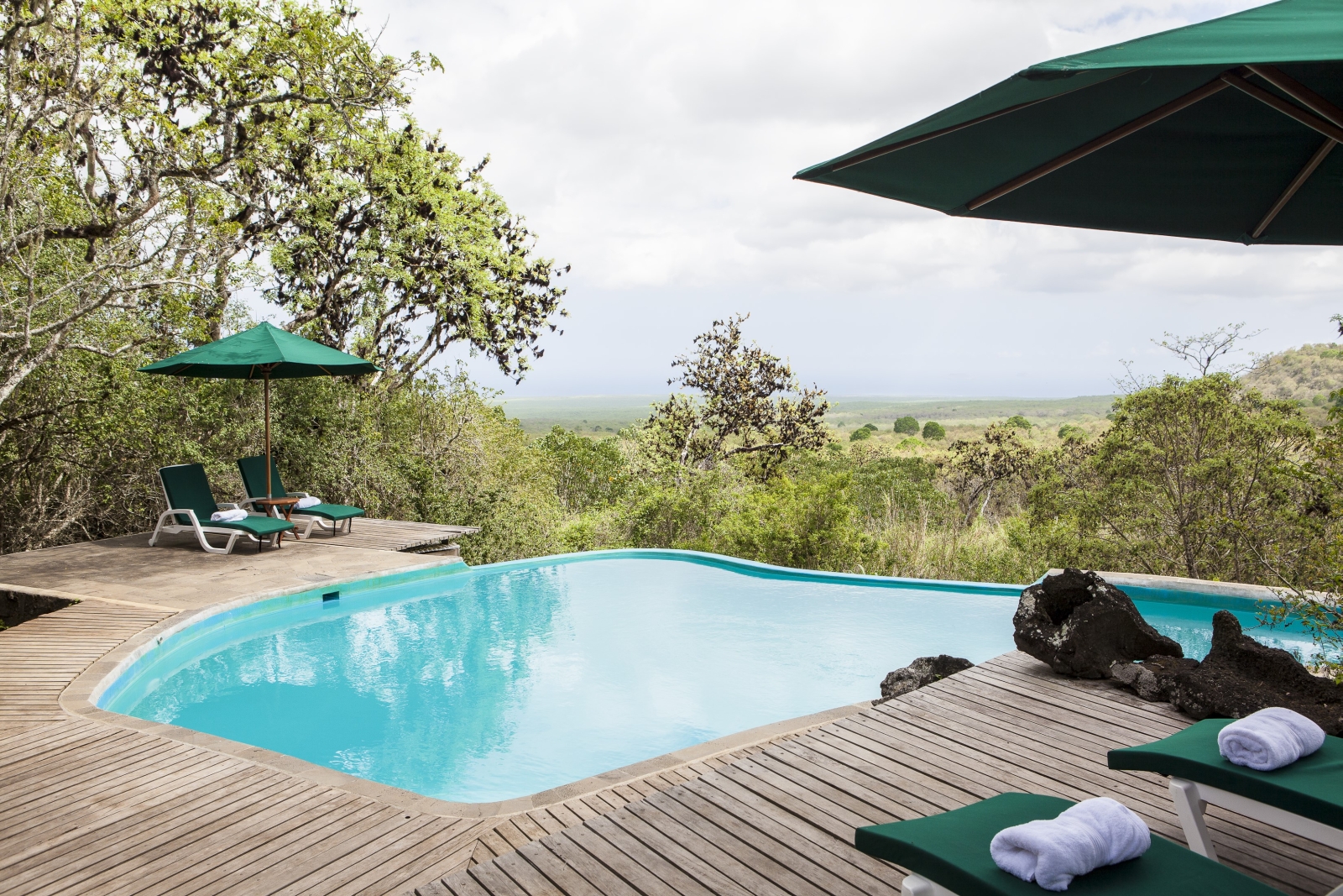 Pool at Galapagos Safari Camp in Galapagos