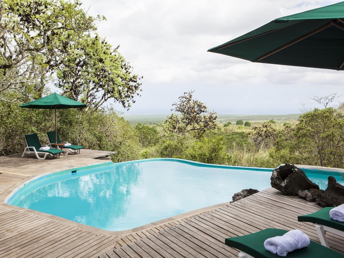 Pool at Galapagos Safari Camp in Galapagos