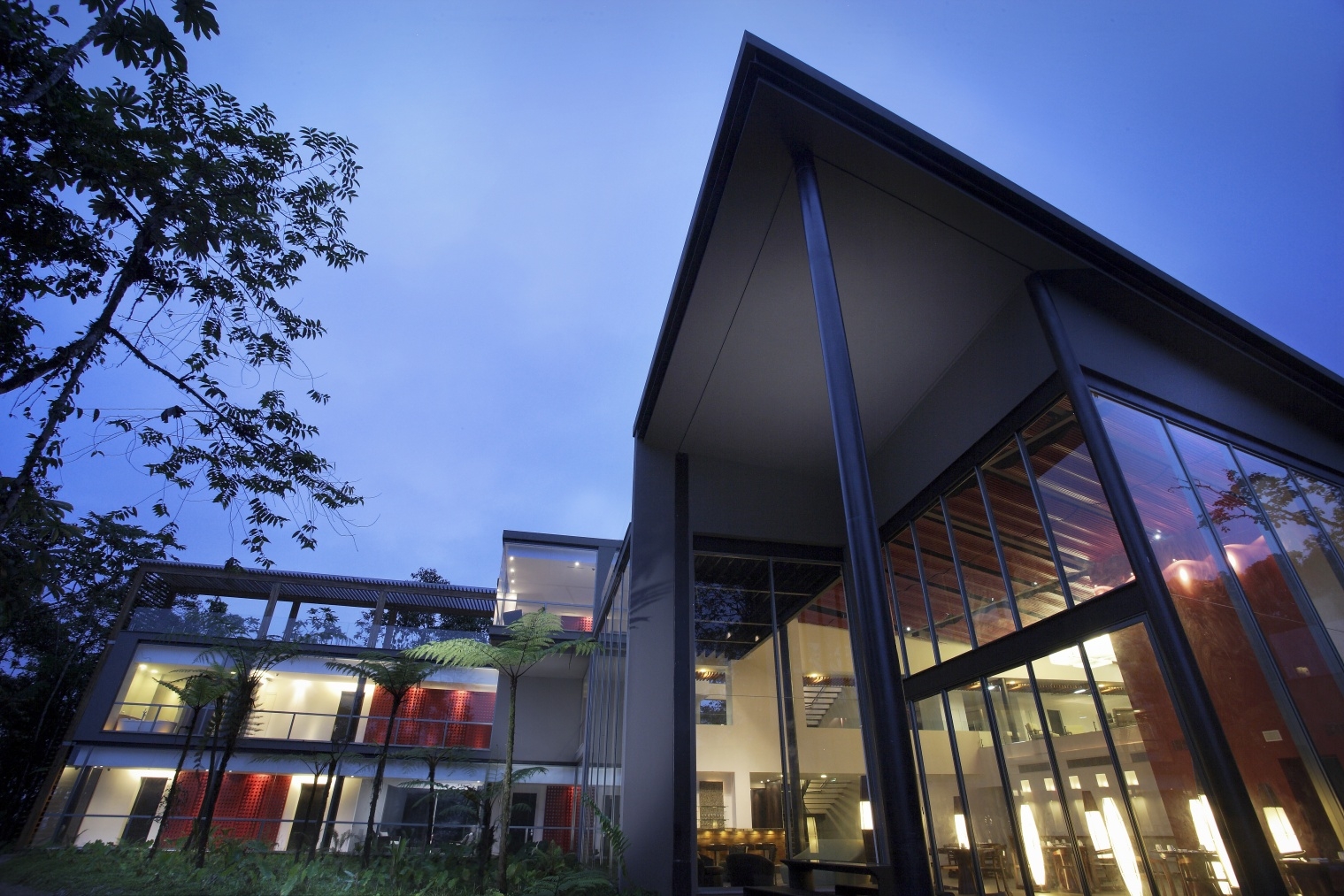 Exterior at Mashpi Lodge in Ecuador