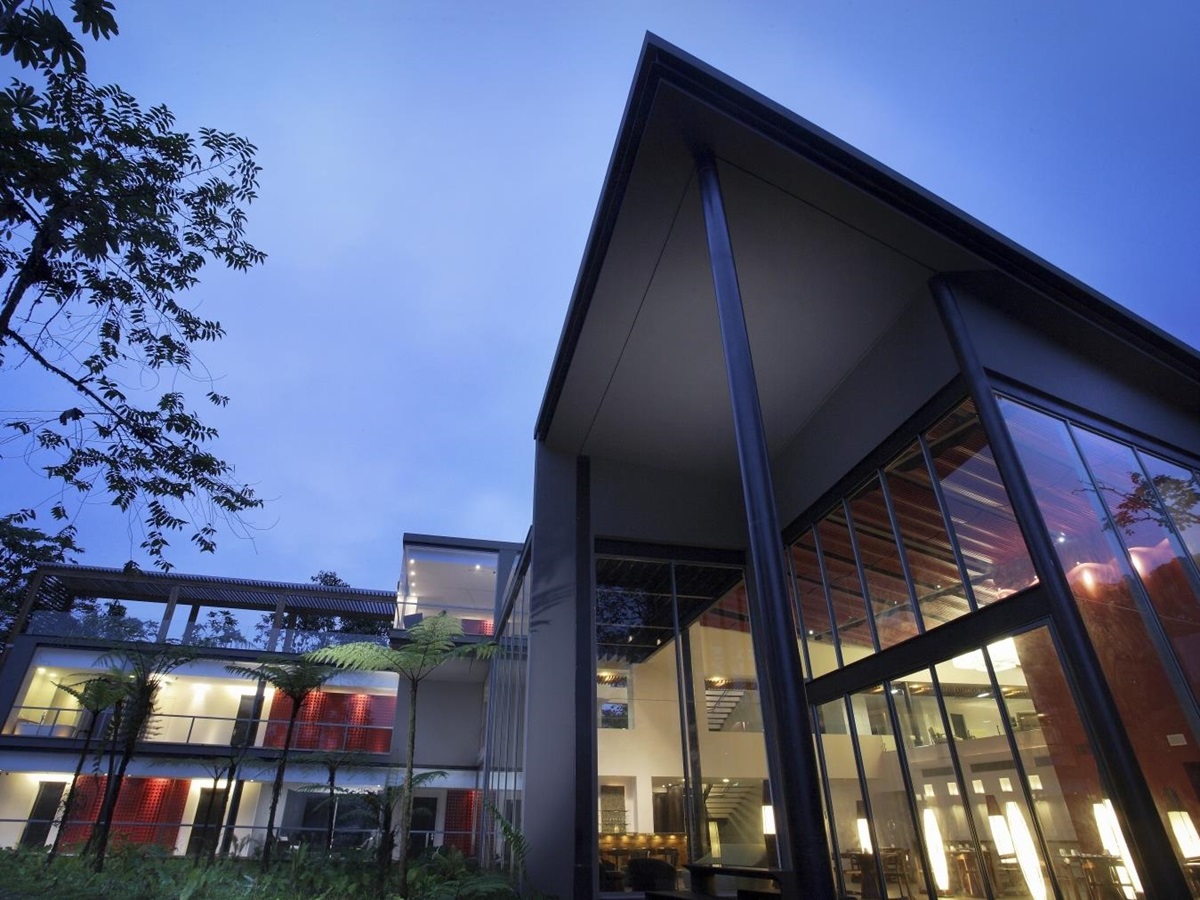 Exterior at Mashpi Lodge in Ecuador