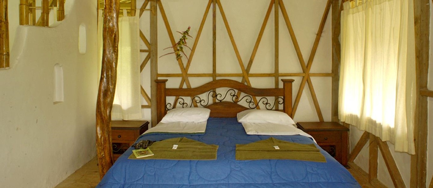 Bedroom at Napo Wildlife Centre Ecolodge in Ecuador