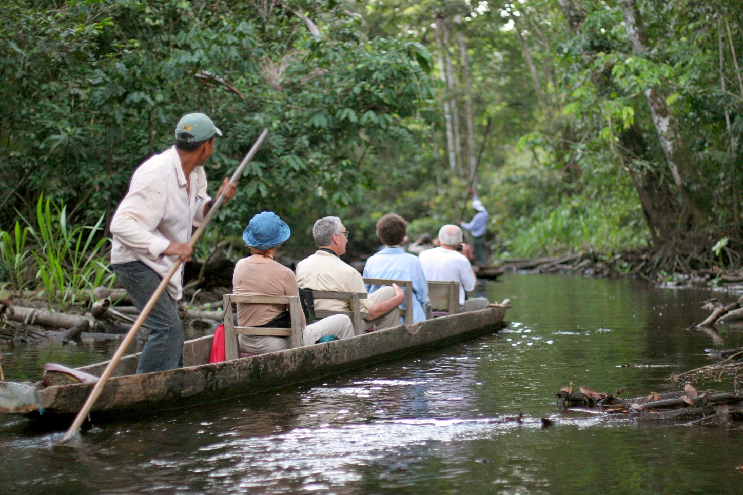 Canoe at Napo Wildlife Centre Ecolodge in Ecuador