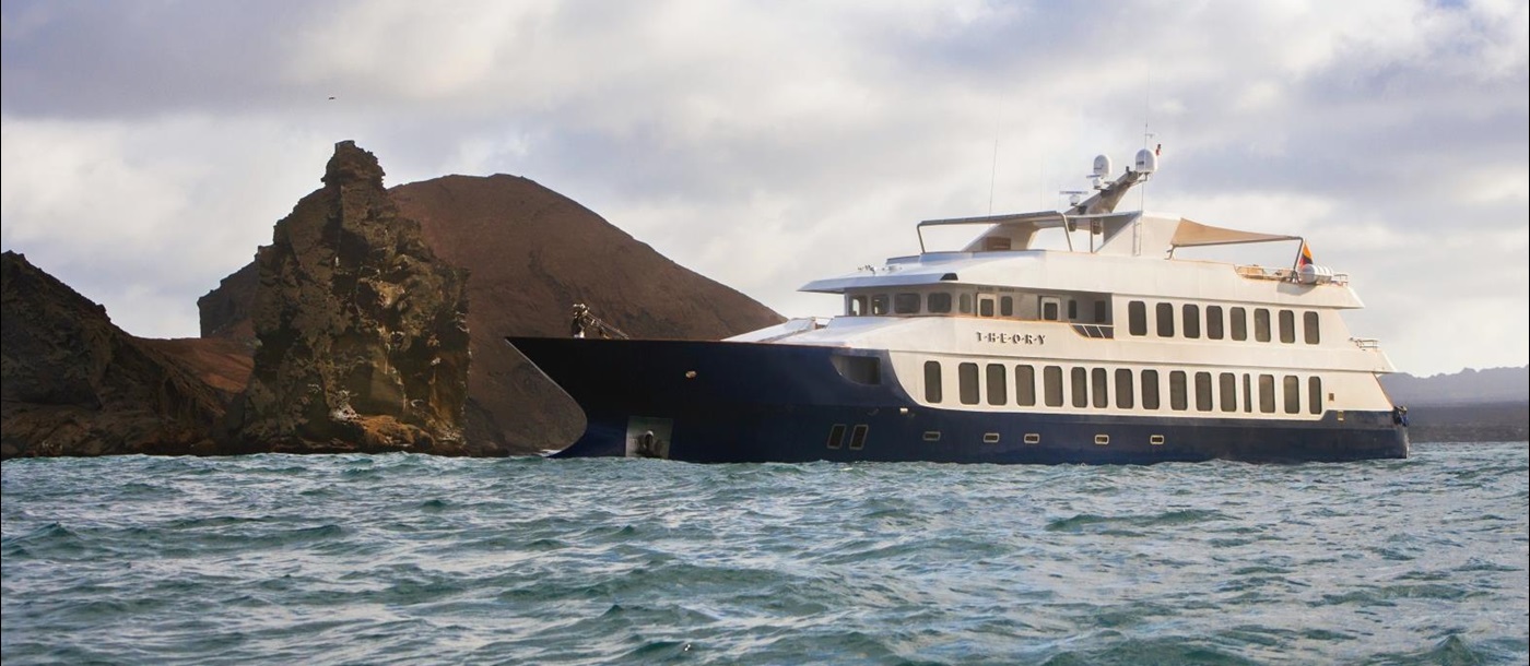 Exterior on board Theory in the Galapagos