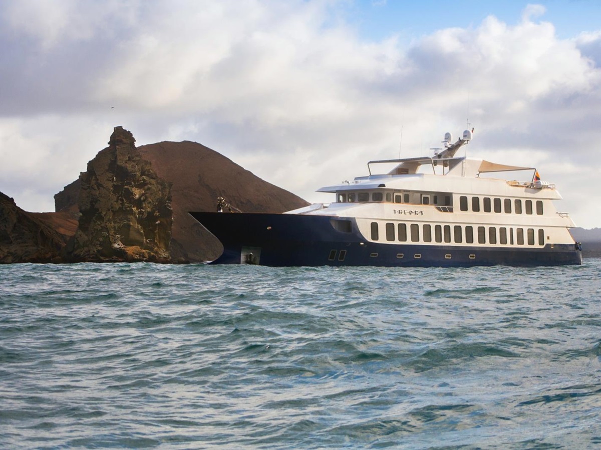 Exterior on board Theory in the Galapagos
