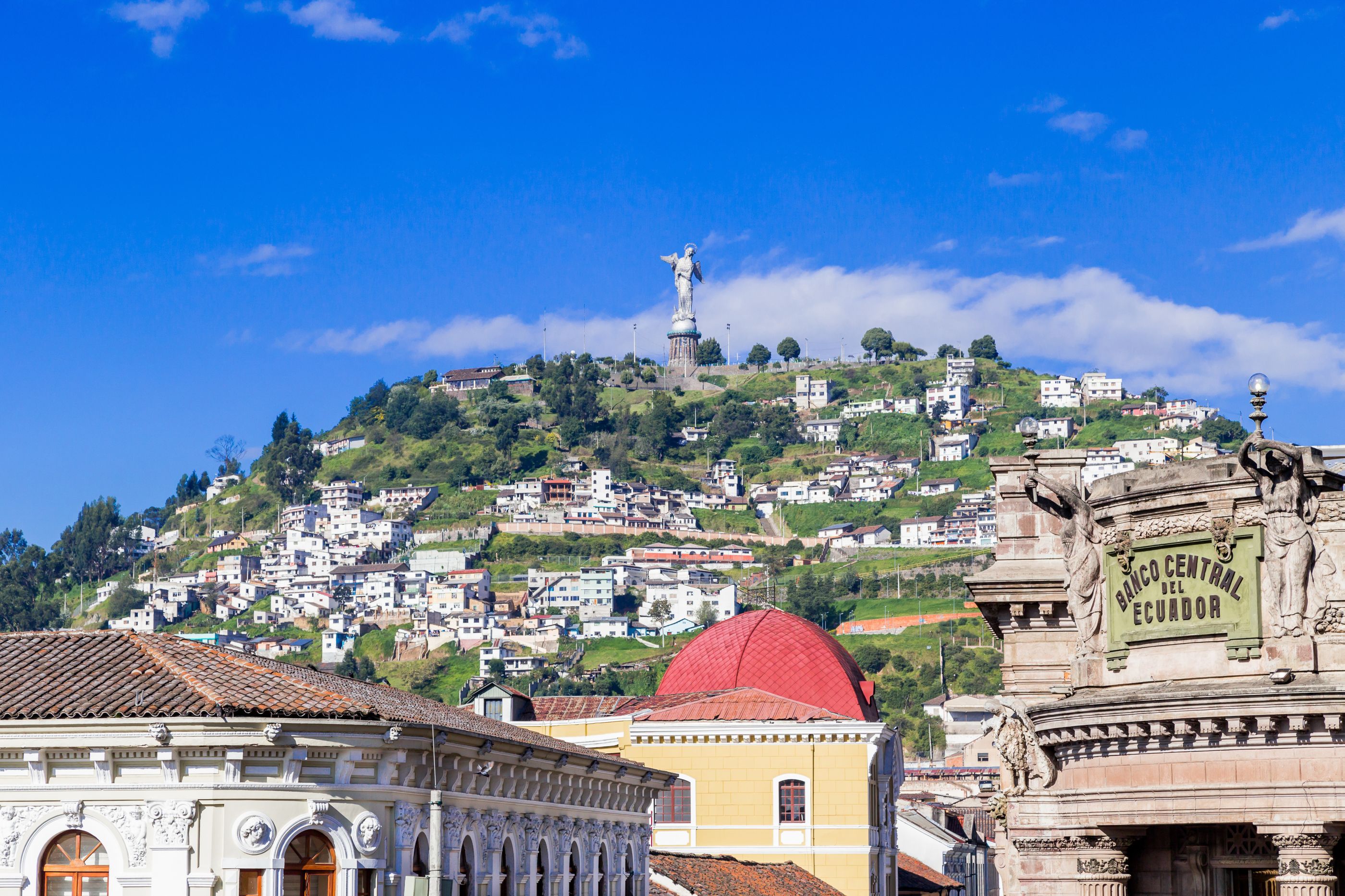 Quito Panecillo Hill, Ecuador