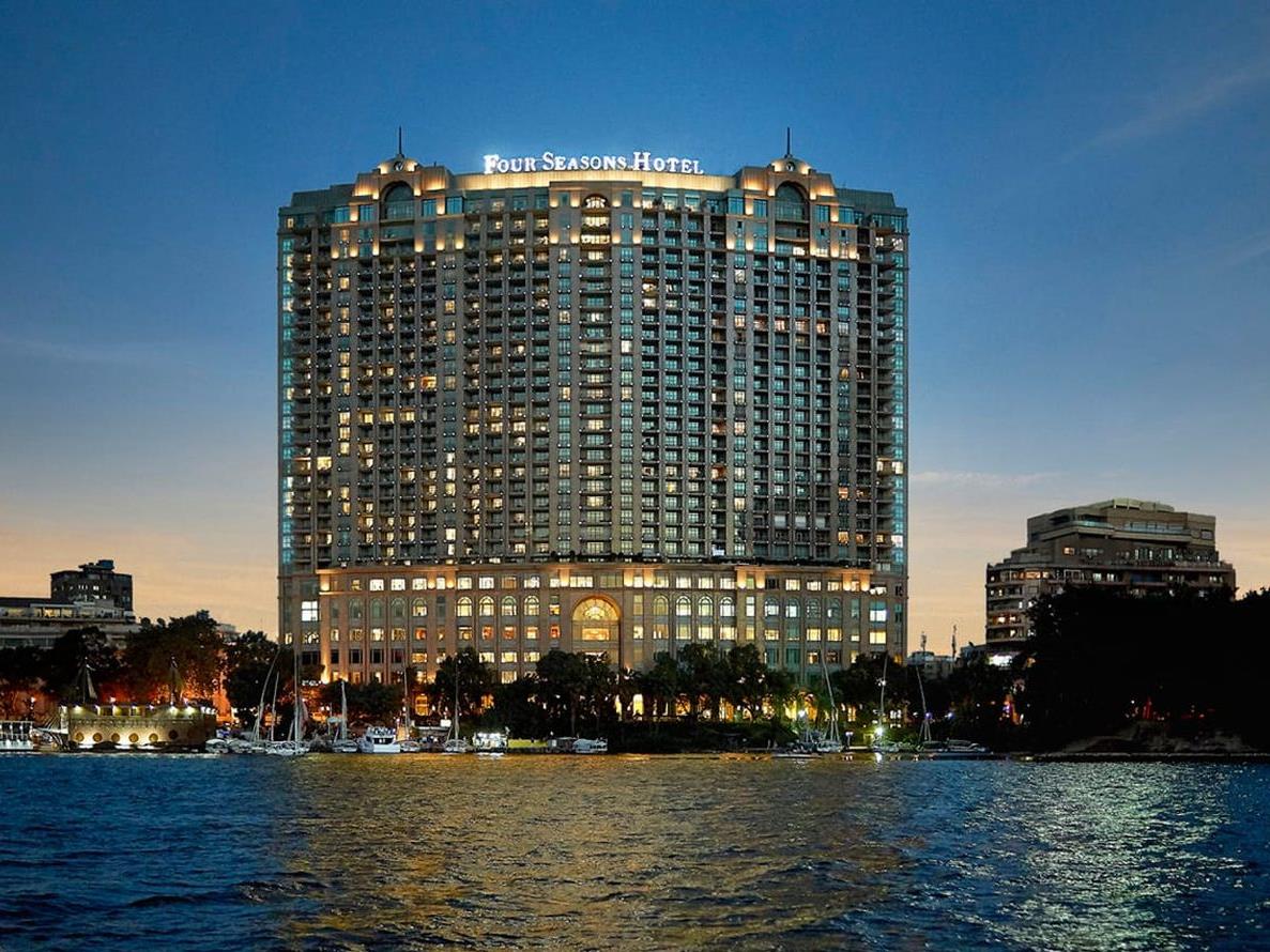 Exterior view of Four Seasons Nile Plaza Cairo