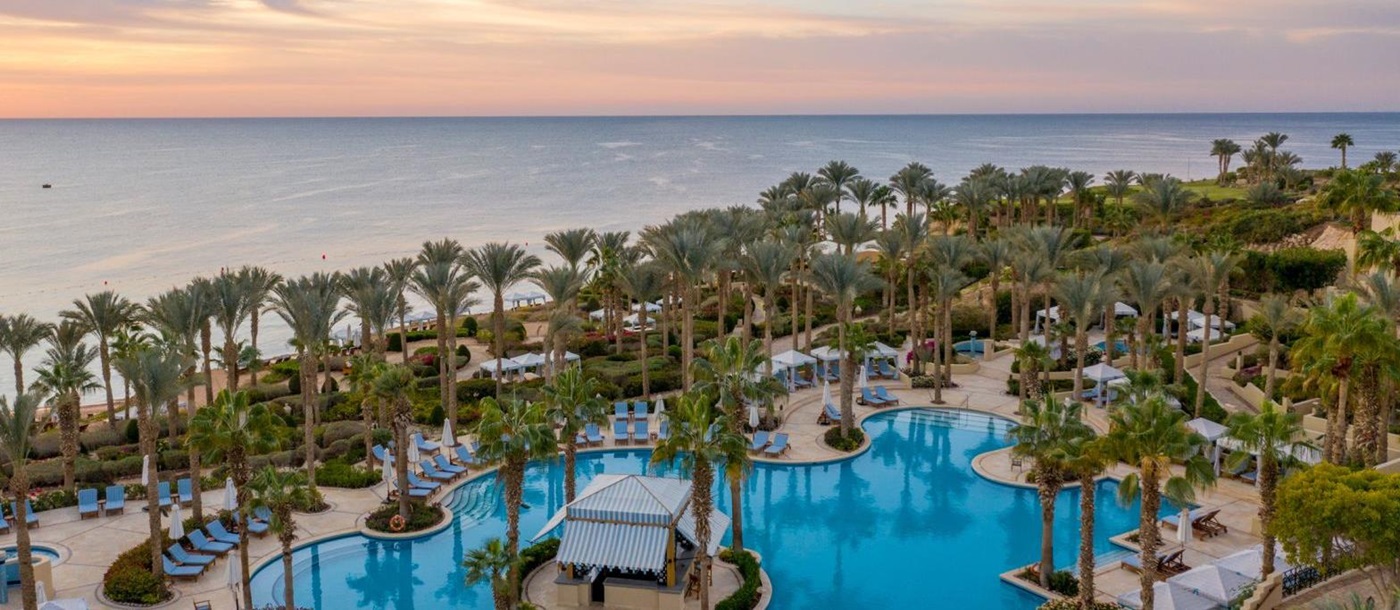 Aerial view of the Four Seasons Resort Sharm El Sheikh