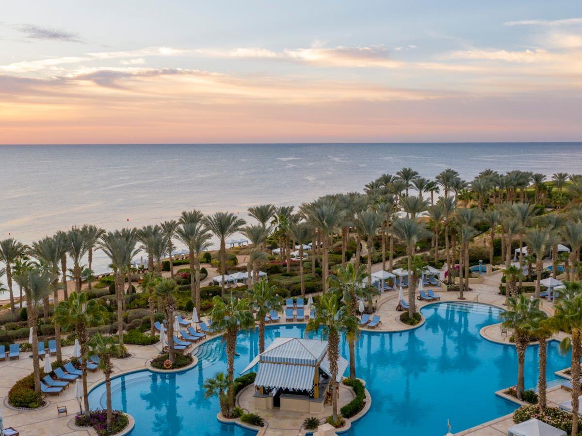 Aerial view of the Four Seasons Resort Sharm El Sheikh
