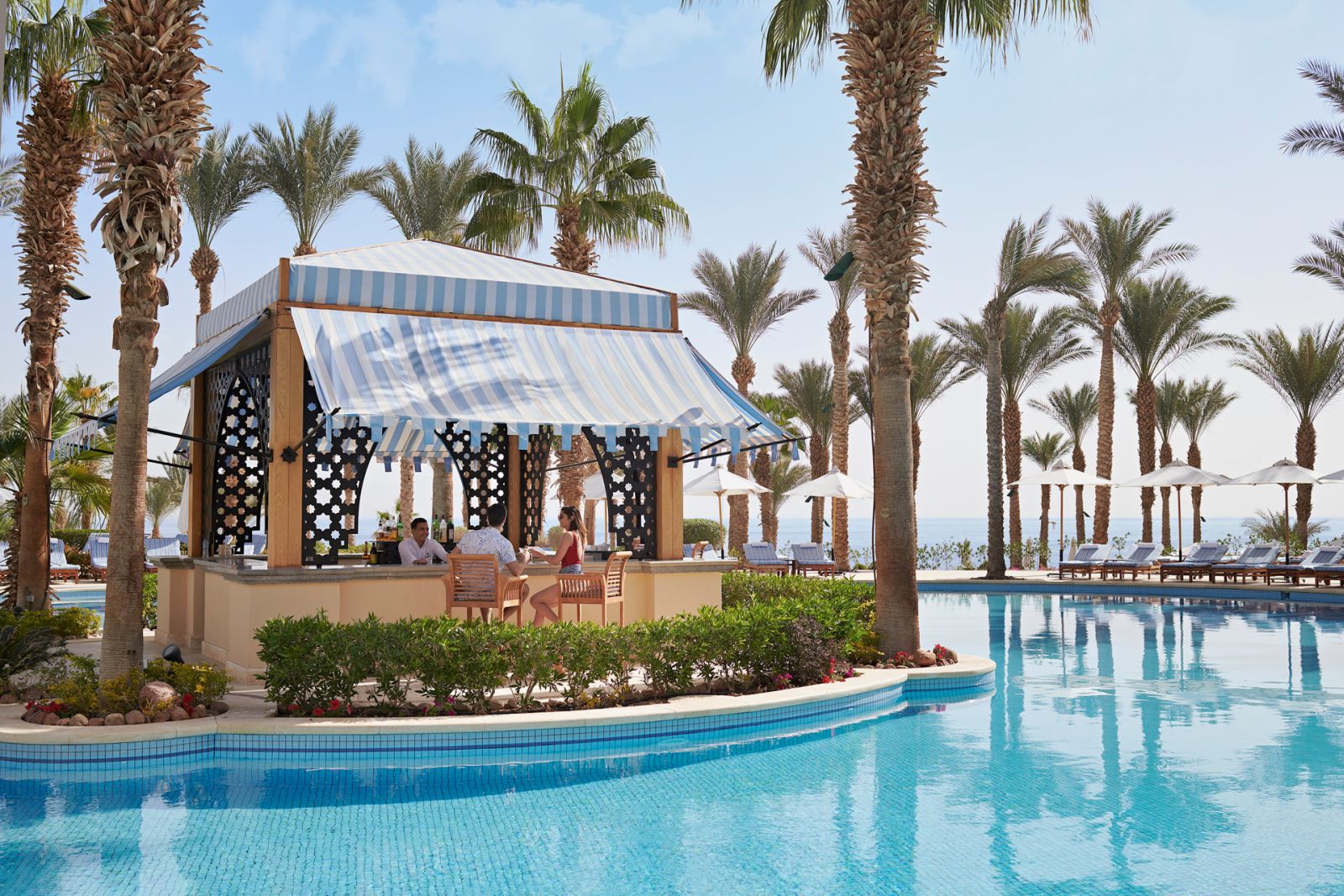 Pool bar at Four Seasons Resort Sharm El Sheikh