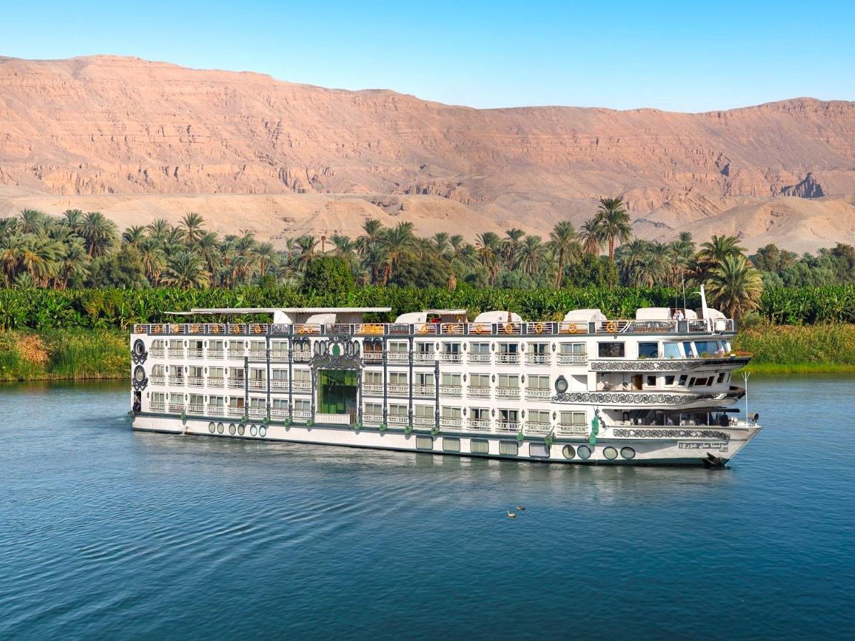 Exterior view of the Sonesta St George I Nile Cruise in Egypt